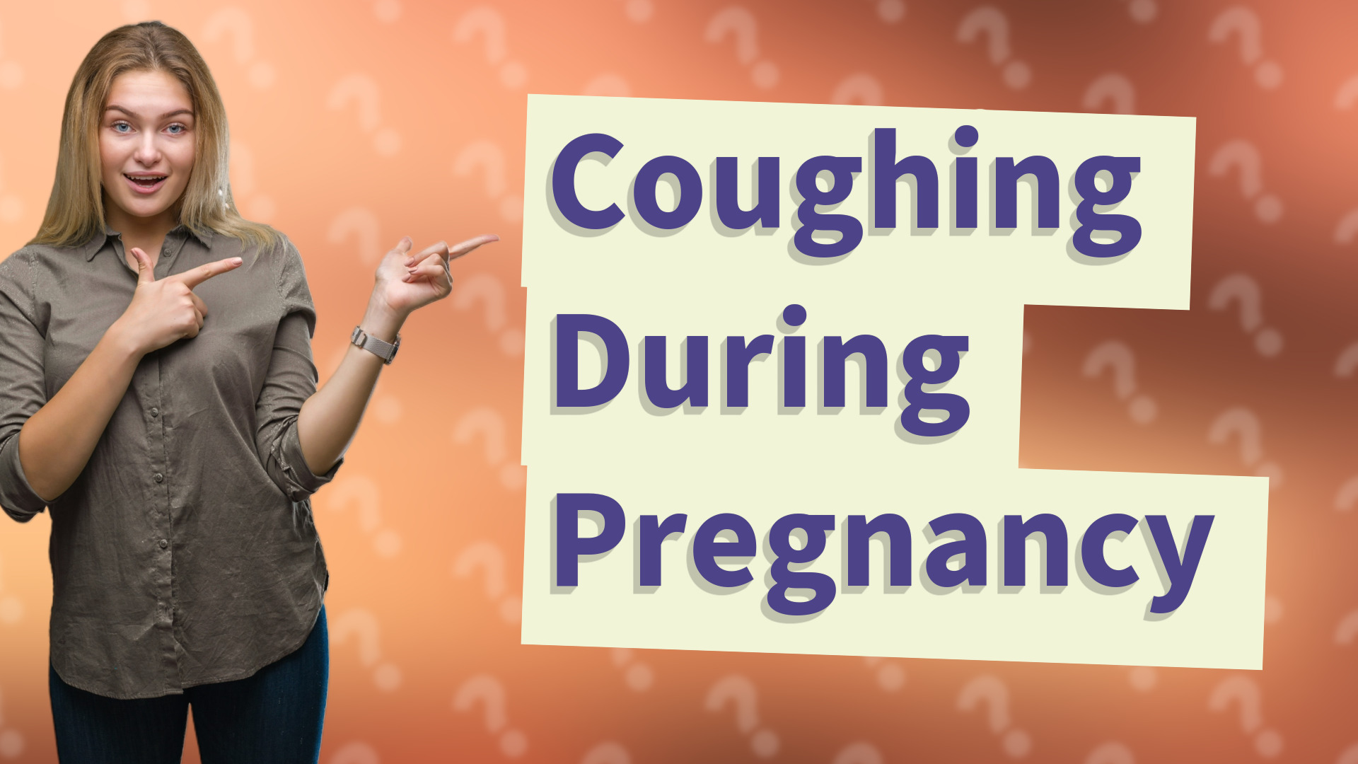 Coughing During Pregnancy