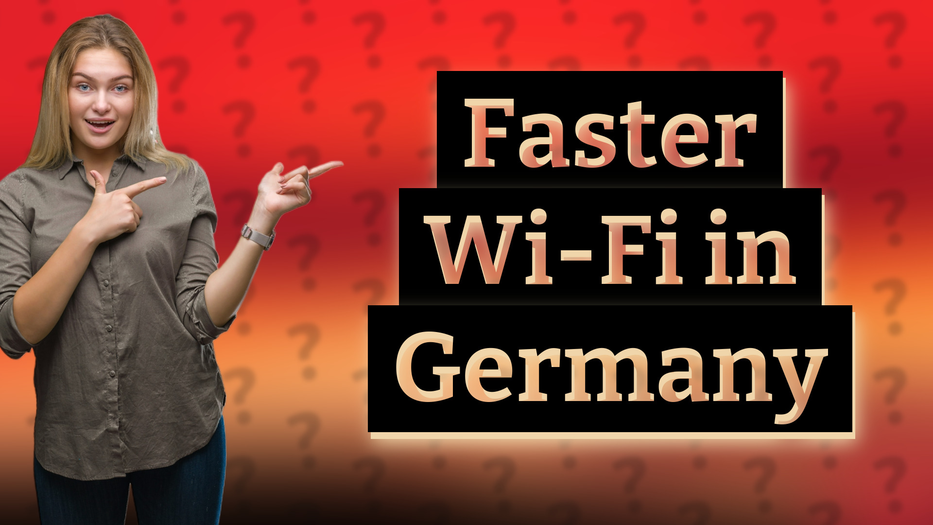 Faster Wi-Fi in Germany