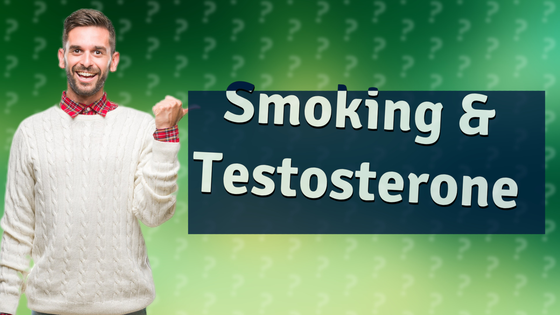 Smoking & Testosterone