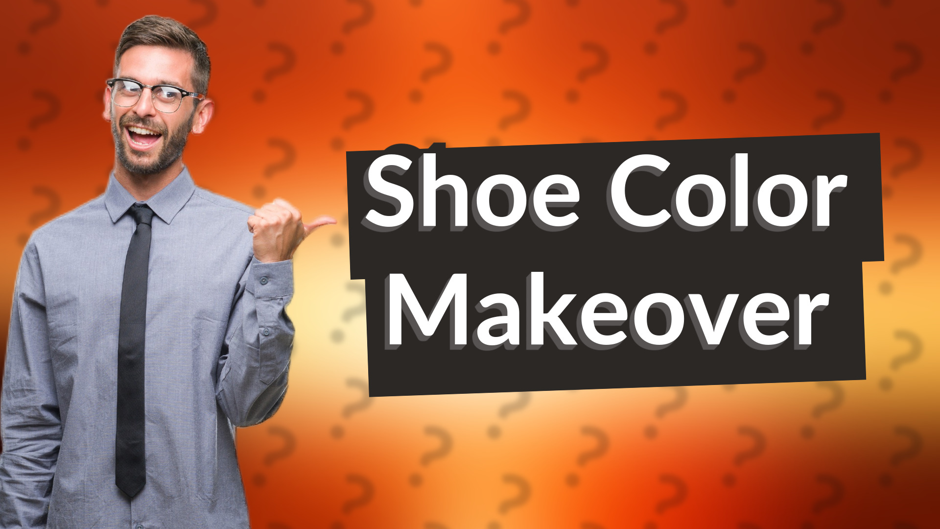 Shoe Color Makeover