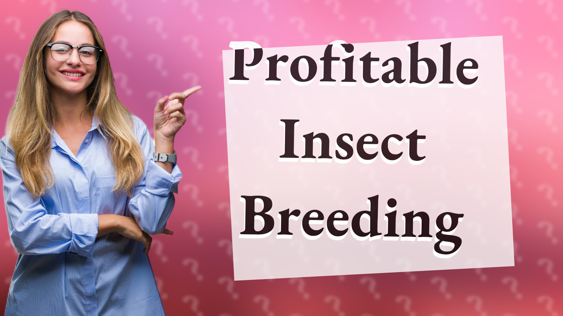 Profitable Insect Breeding
