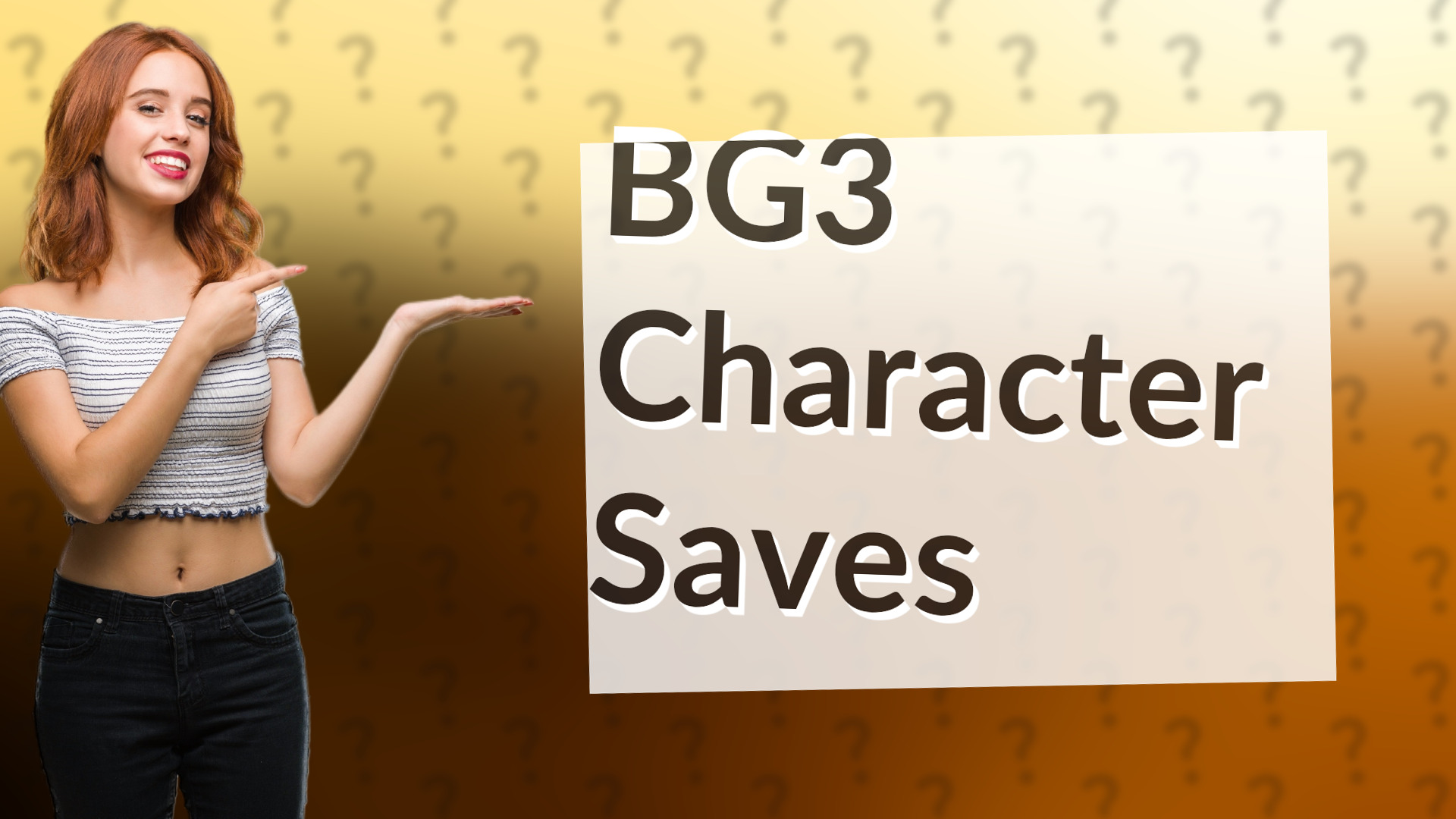 BG3 Character Saves