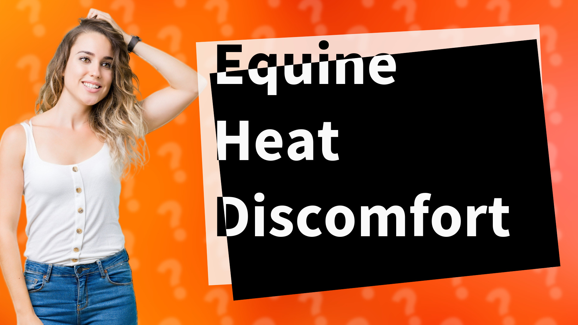 Equine Heat Discomfort