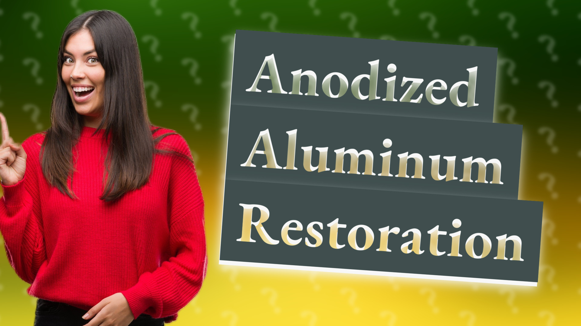 Anodized Aluminum Restoration