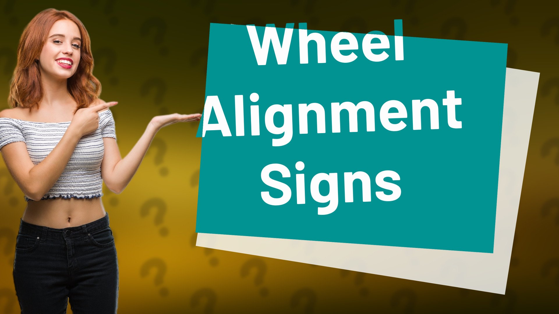 Wheel Alignment Signs