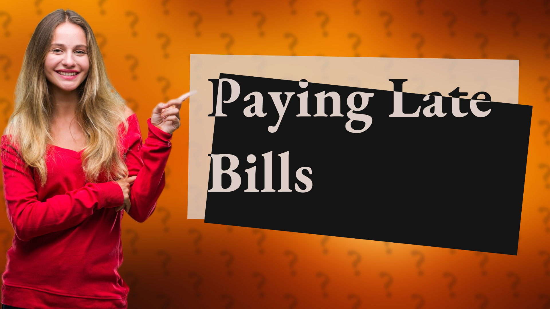 Paying Late Bills