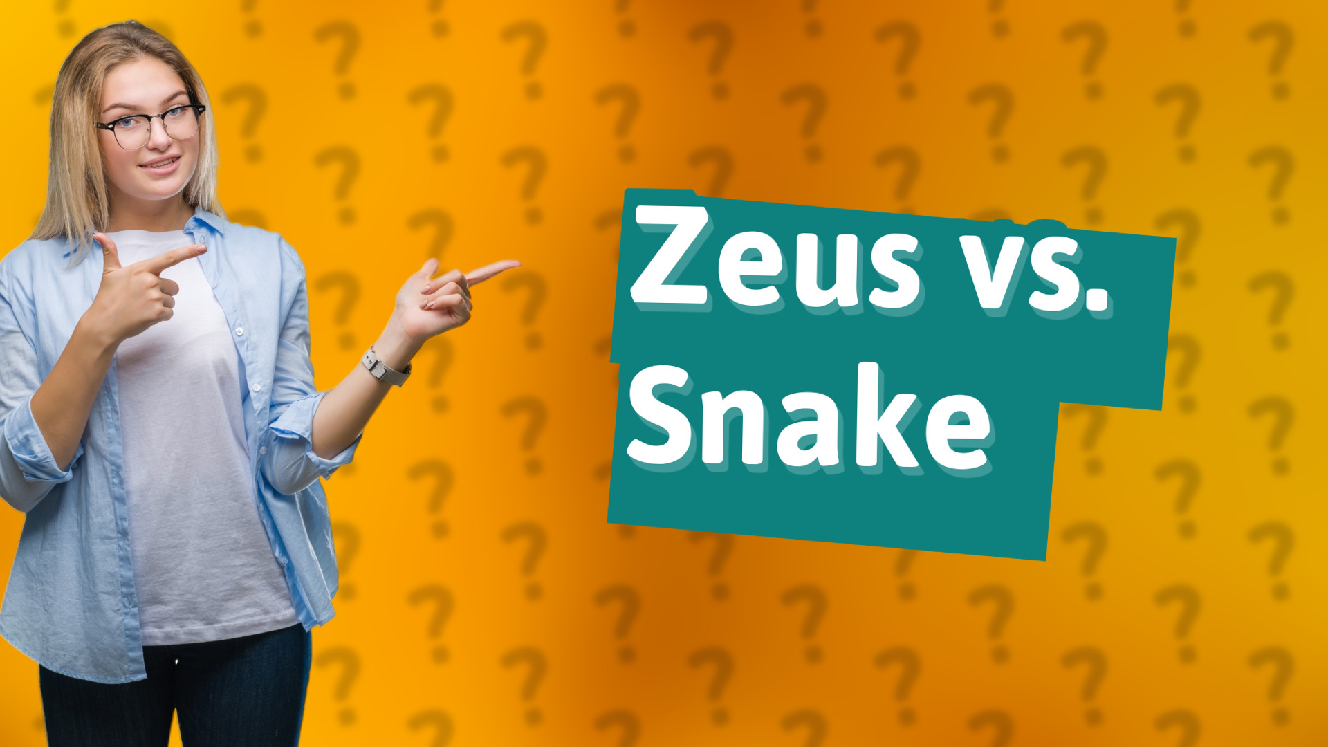 Zeus vs. Snake