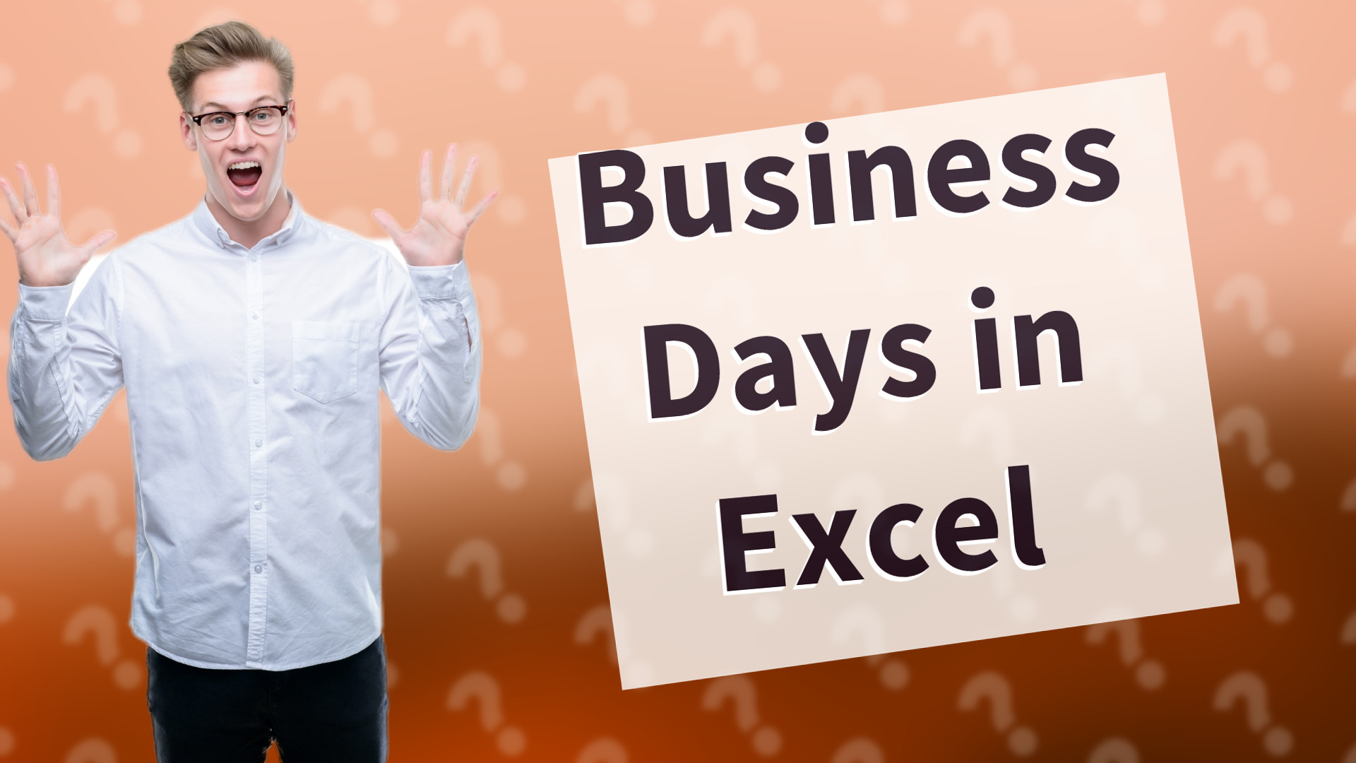 Business Days in Excel