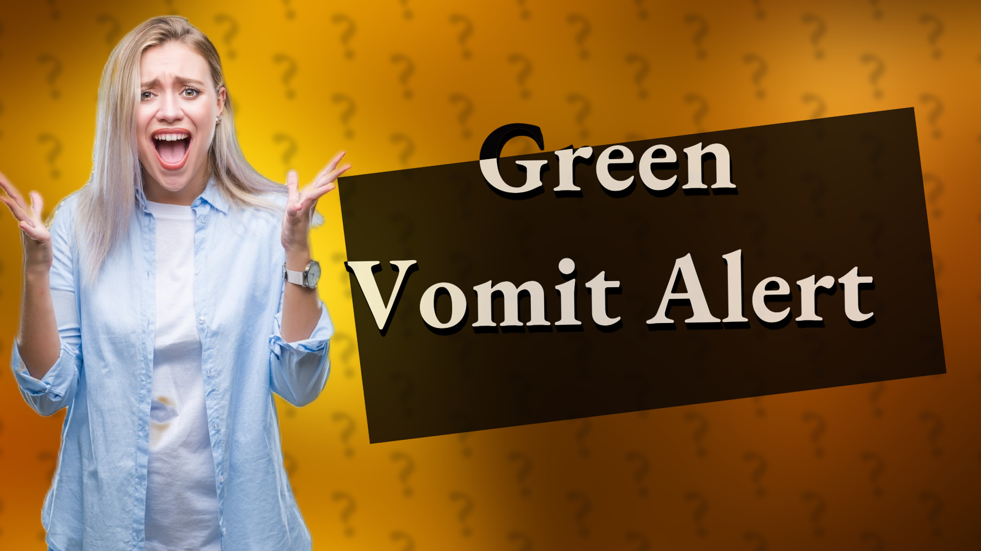 Green Vomit Alert