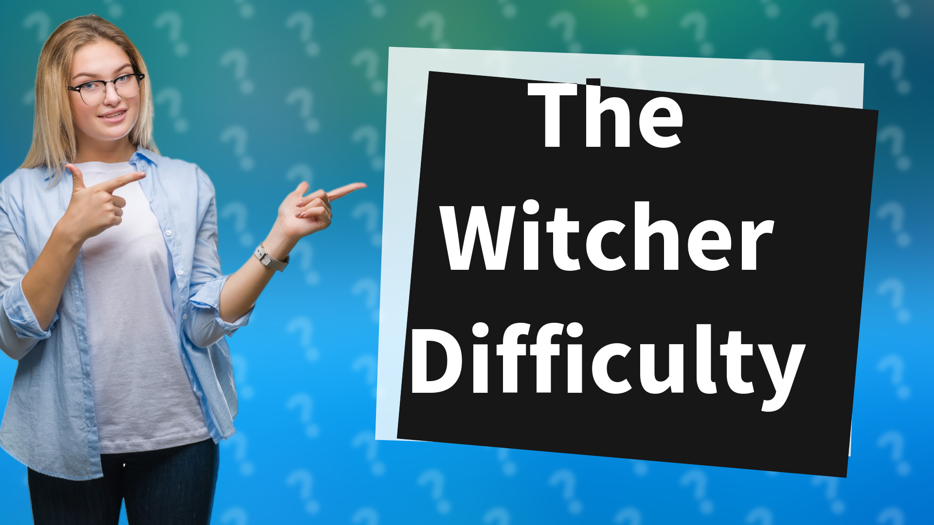 The Witcher Difficulty