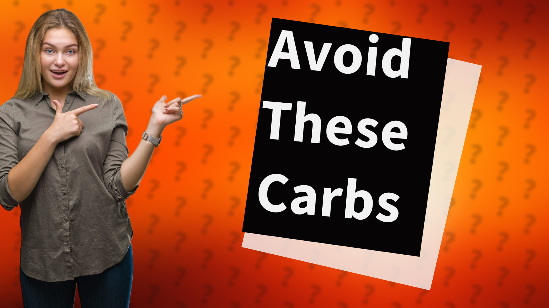Avoid These Carbs