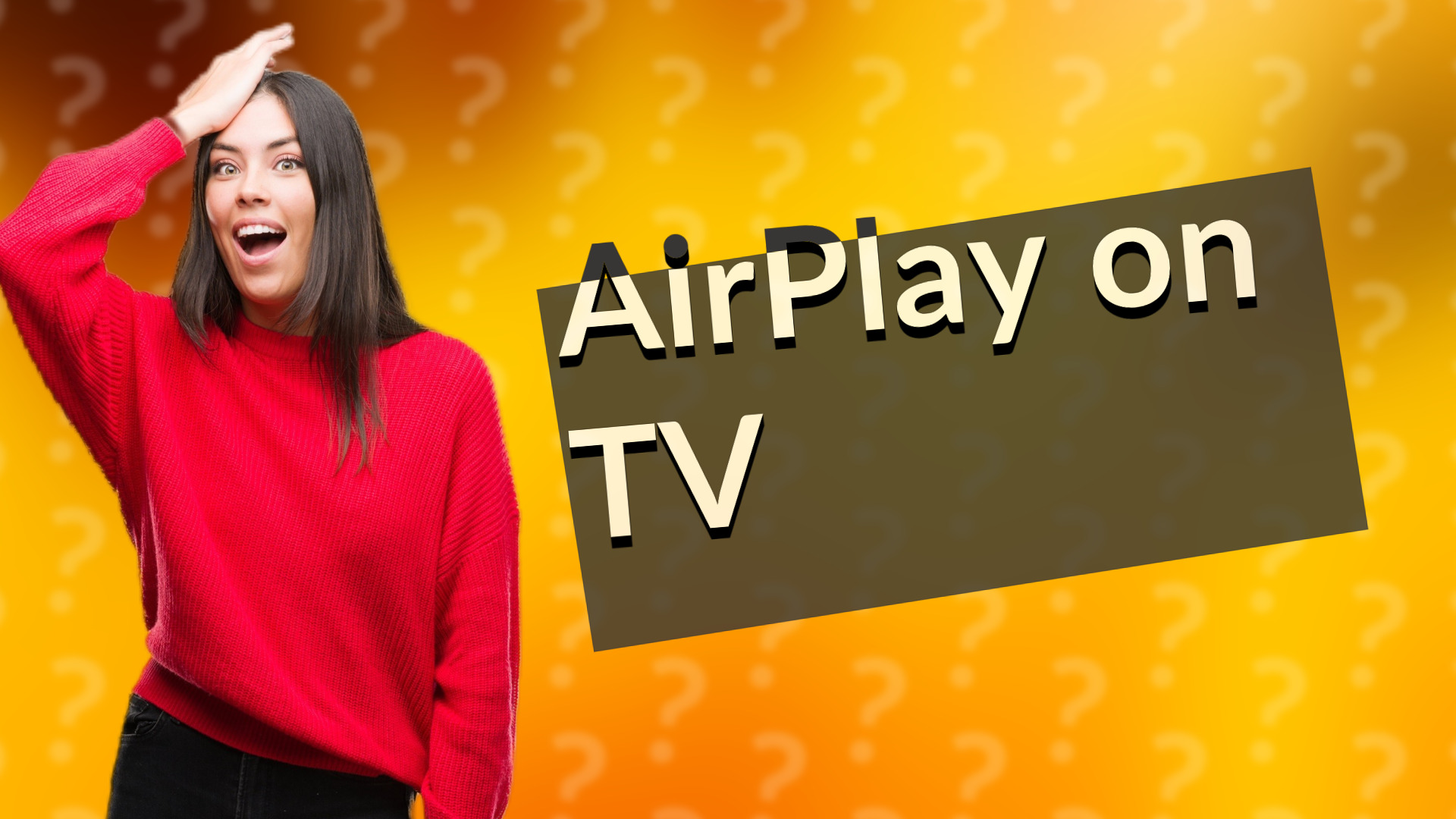 AirPlay on TV