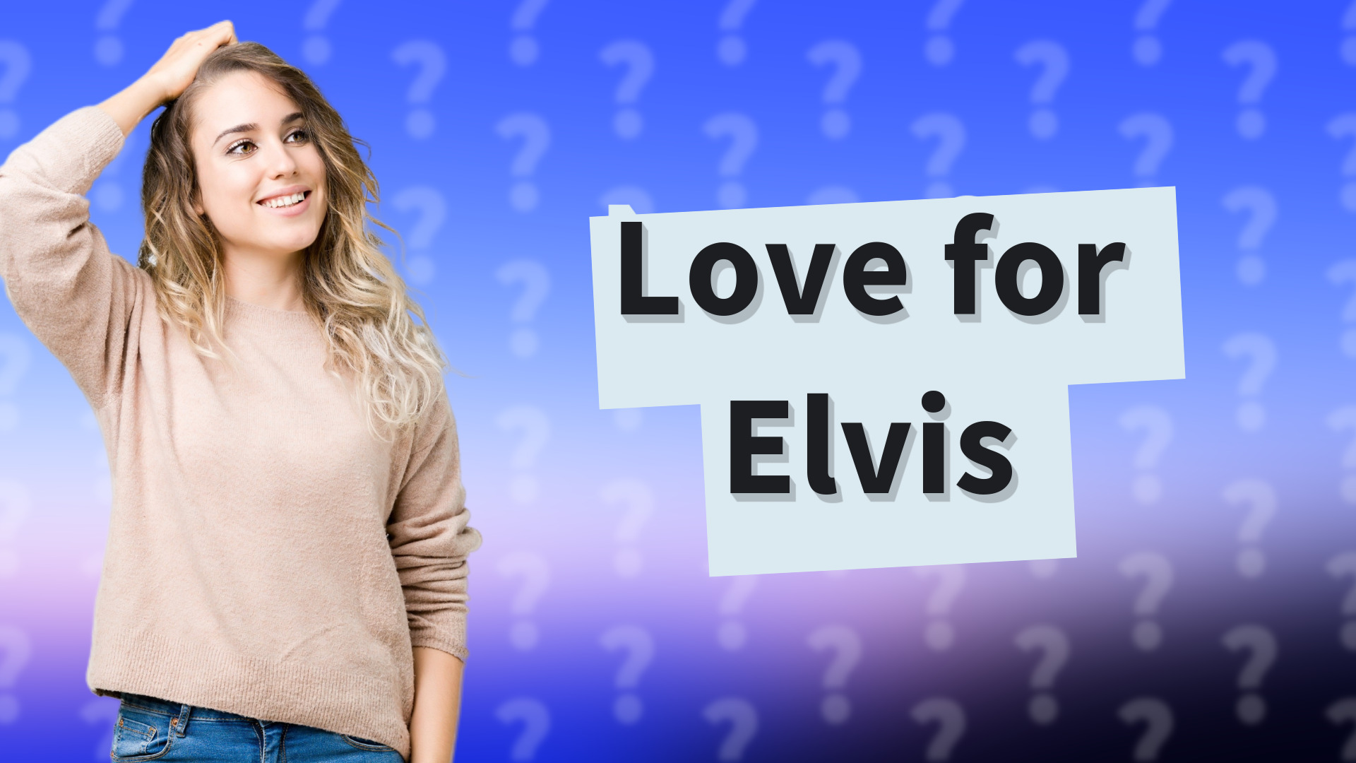 Love for Elvis