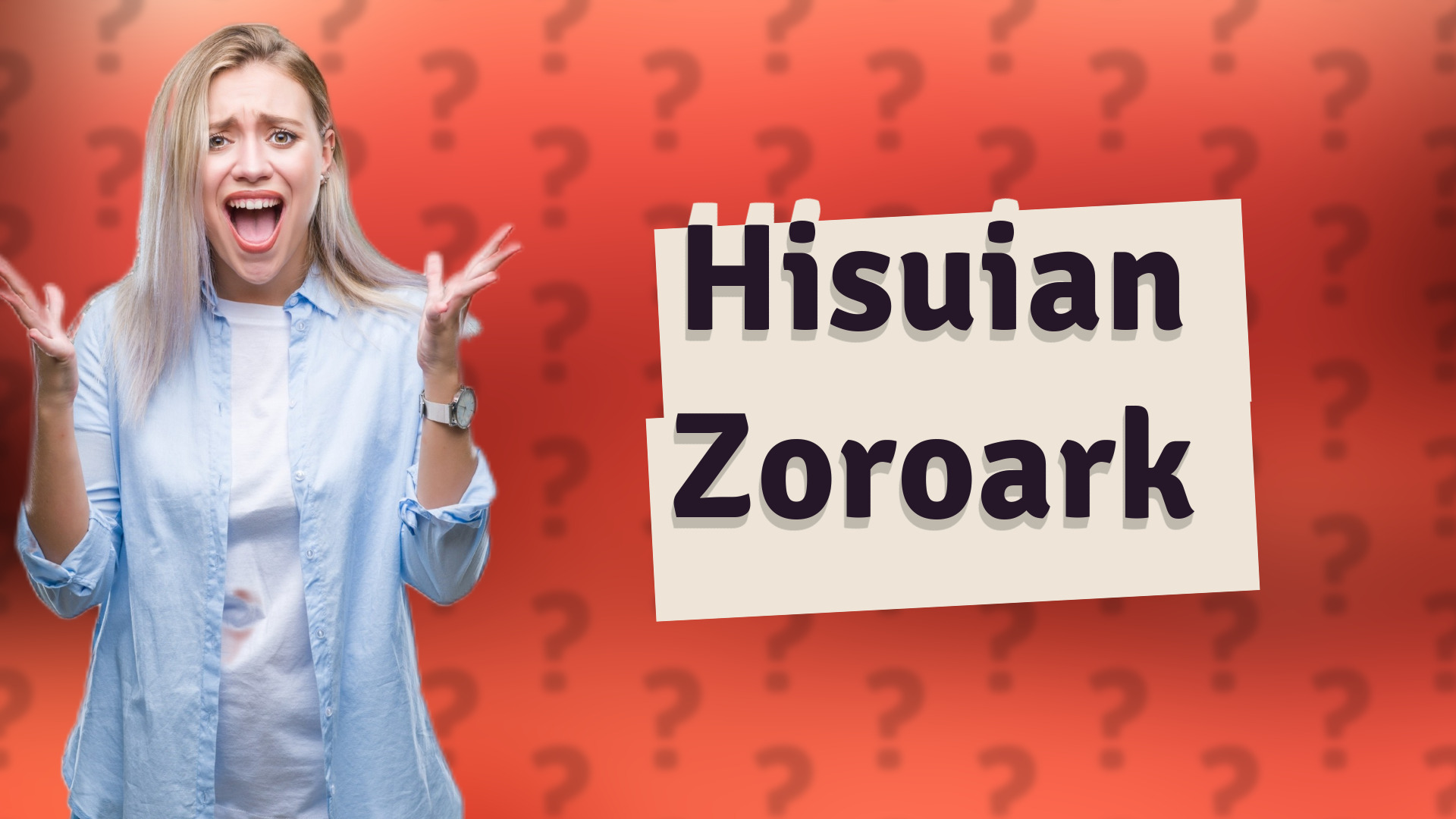Hisuian Zoroark