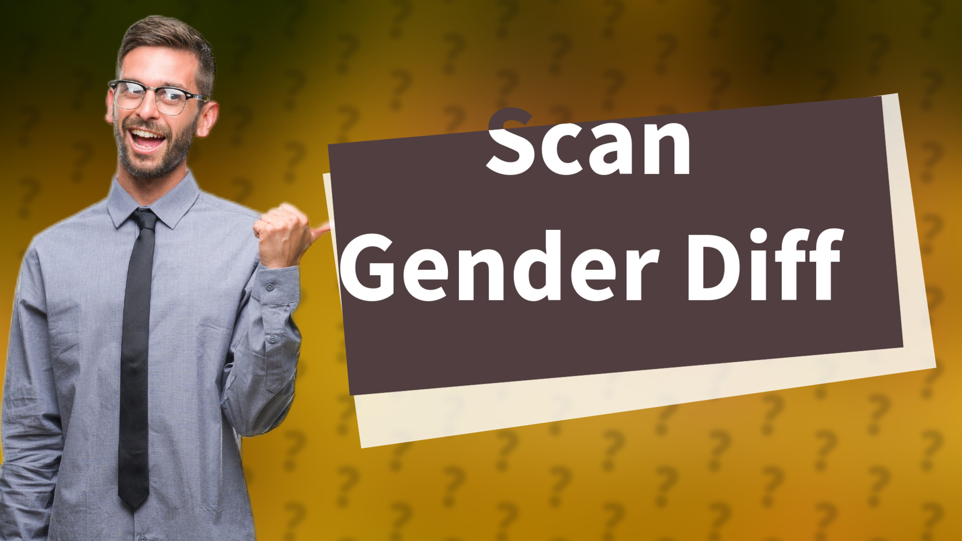 Scan Gender Diff