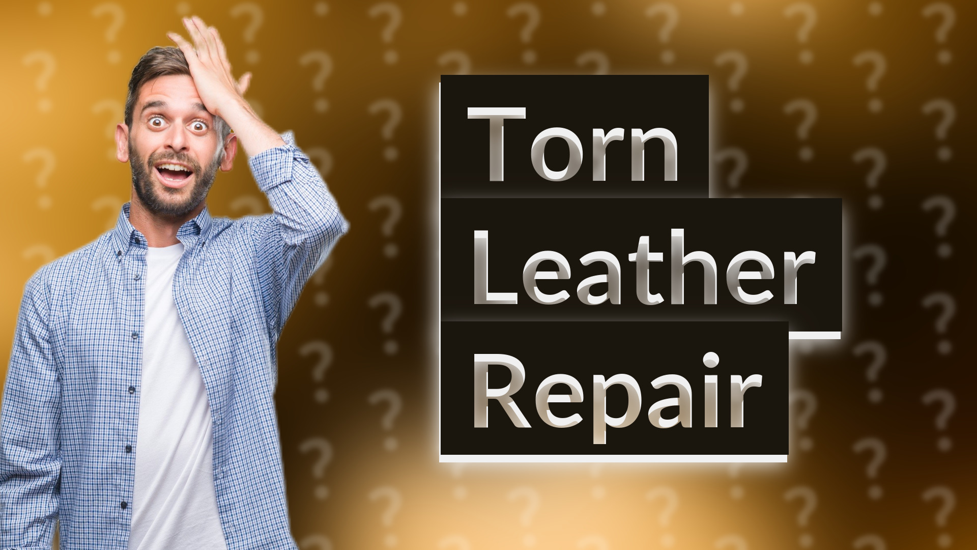 Torn Leather Repair