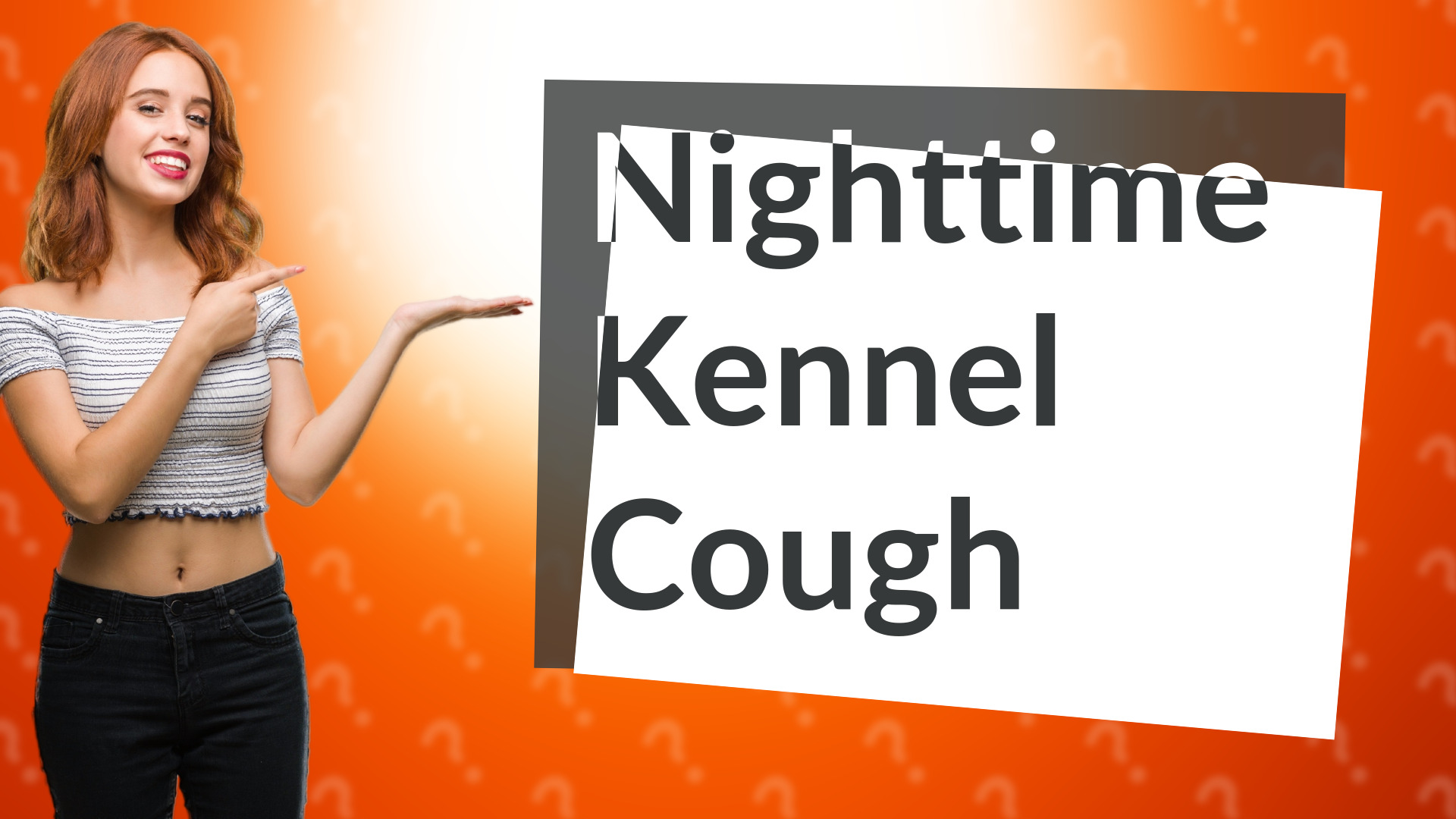 Nighttime Kennel Cough