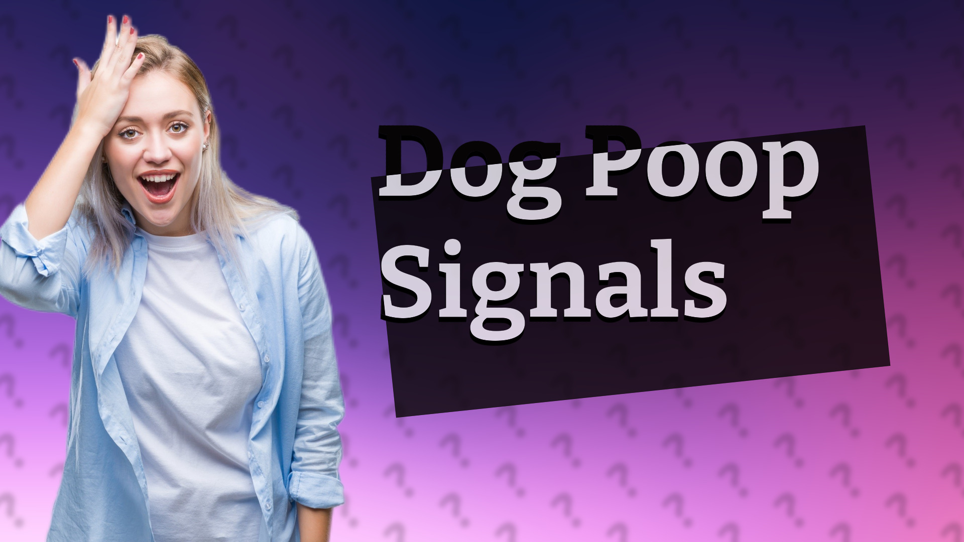Dog Poop Signals
