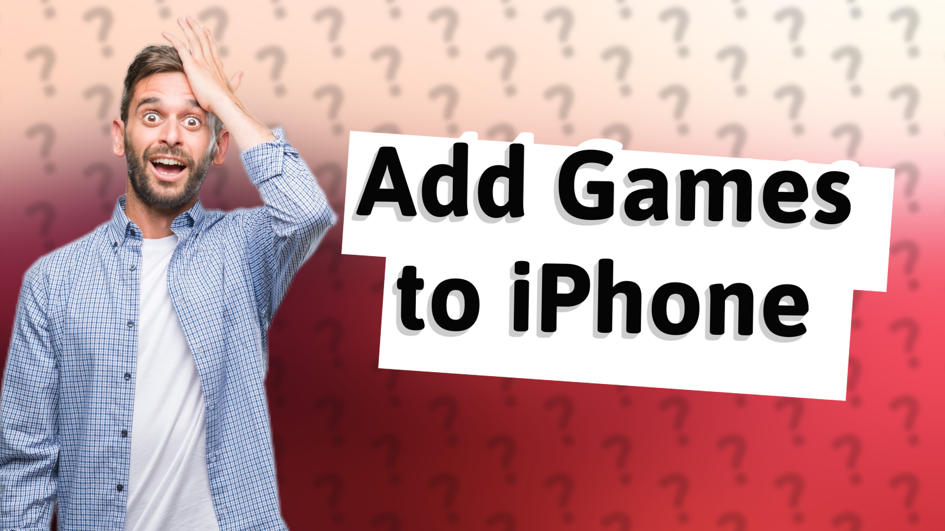 Add Games to iPhone