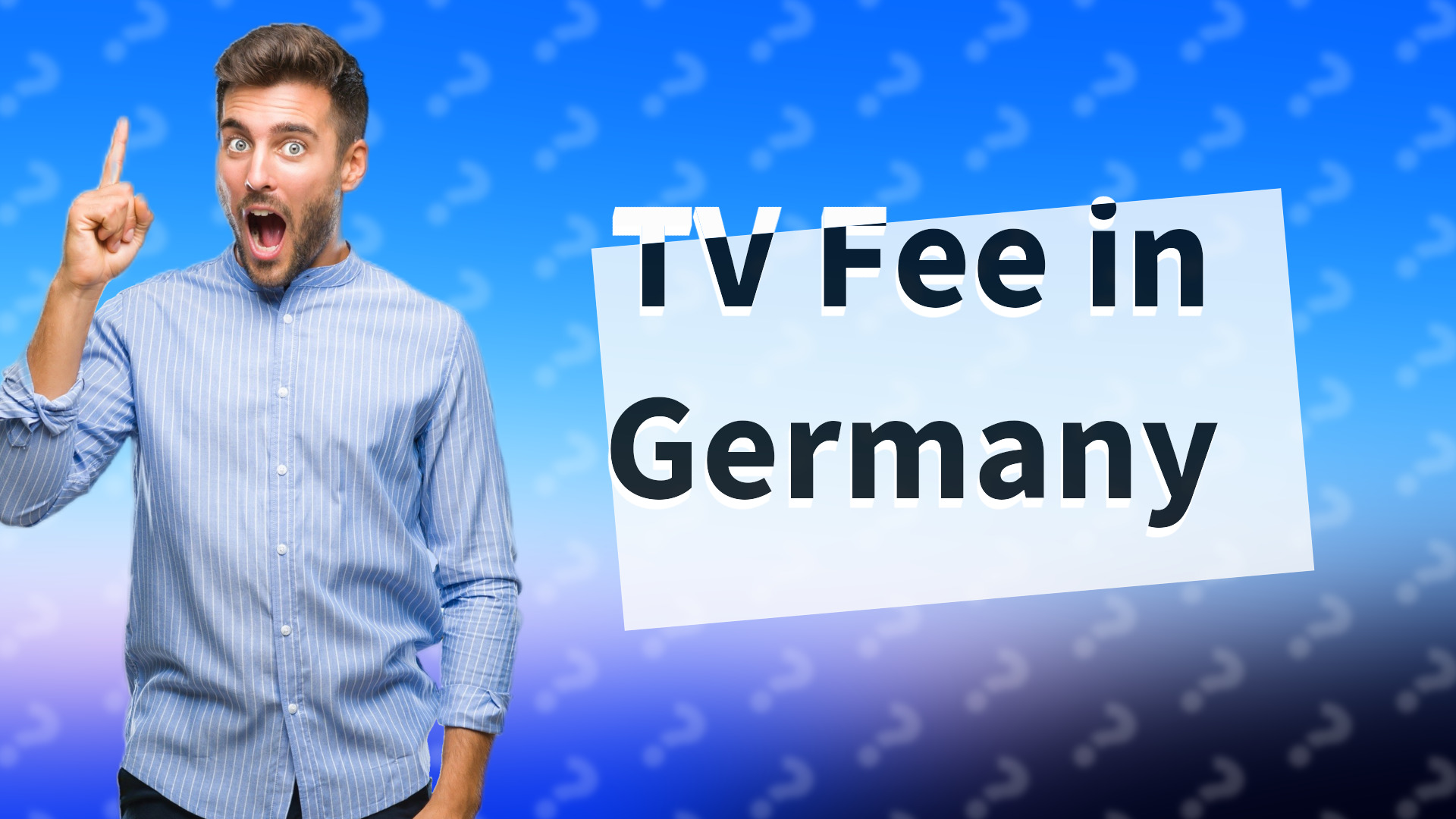 TV Fee in Germany