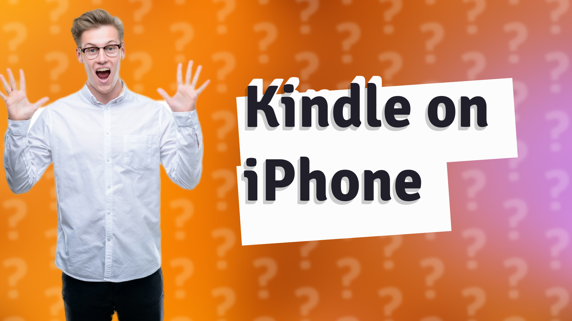 Kindle on iPhone