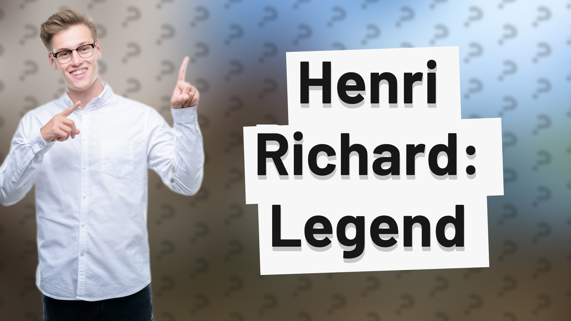 Henri Richard: Legend