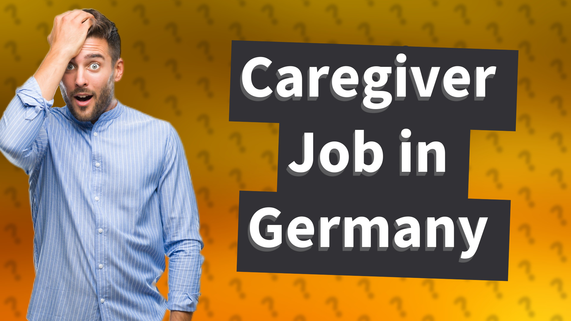 Caregiver Job in Germany