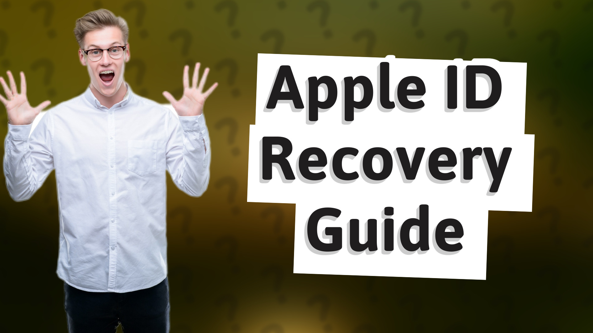 Apple ID Recovery Guide