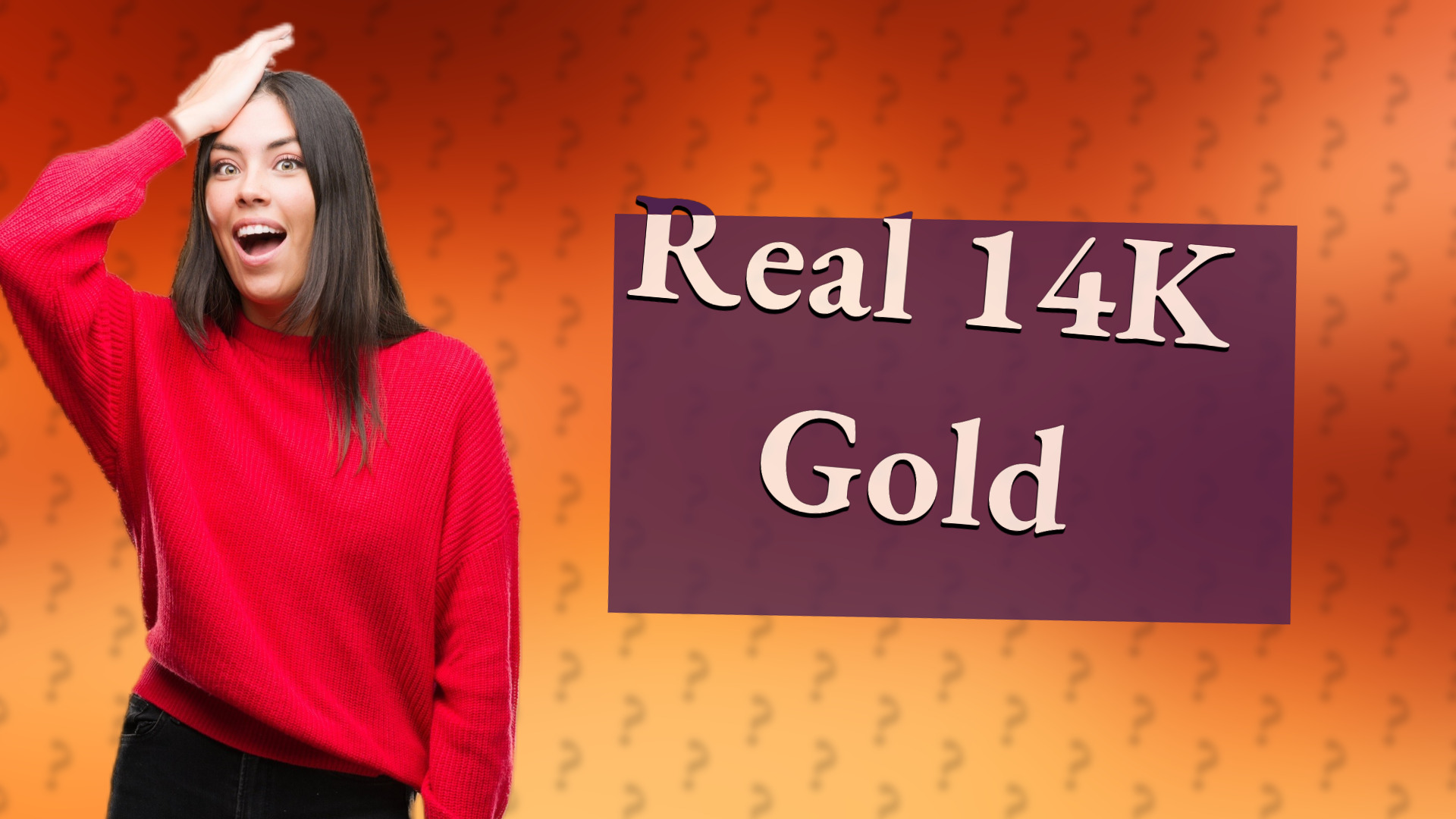 Real 14K Gold
