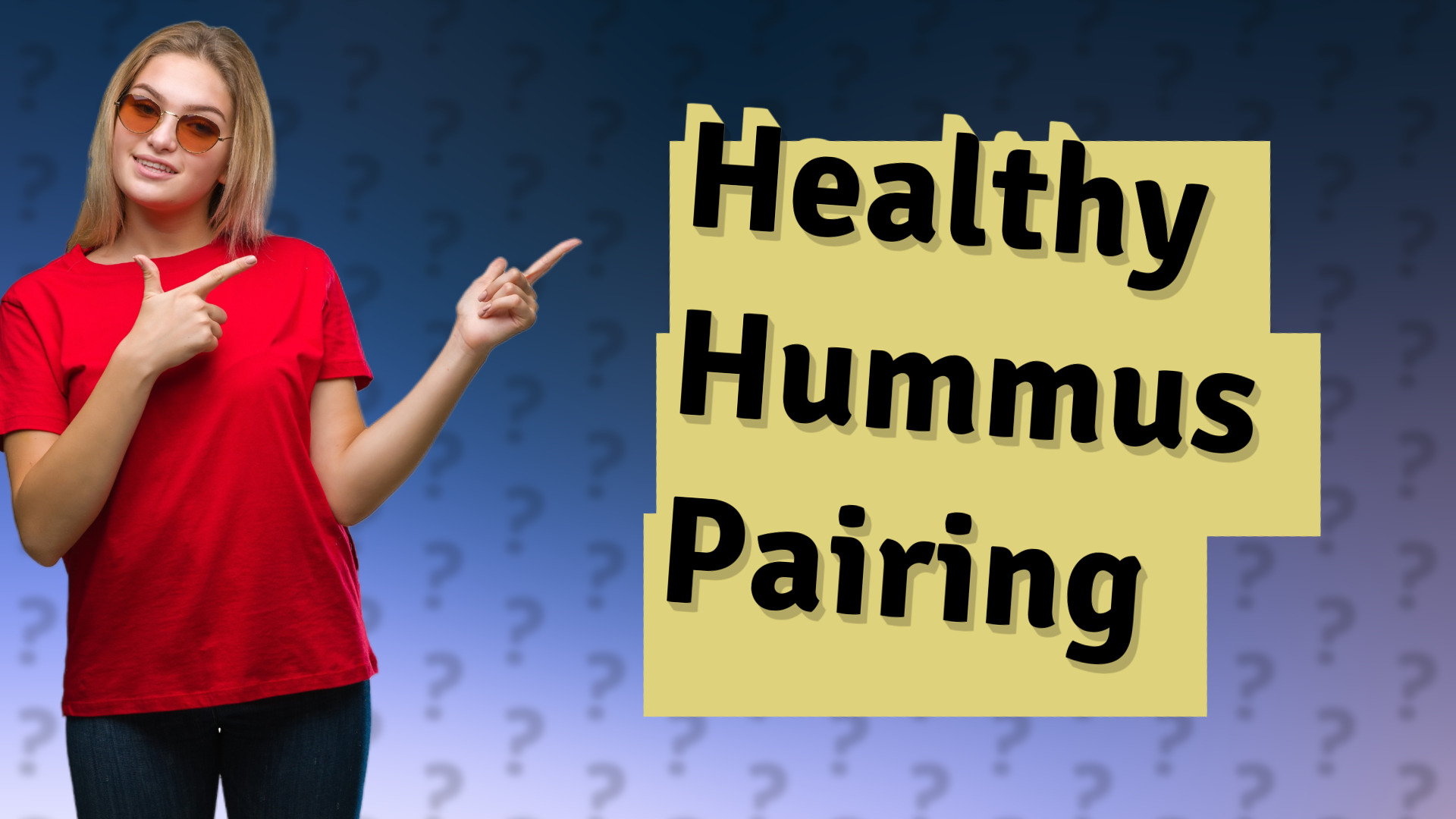 Healthy Hummus Pairing