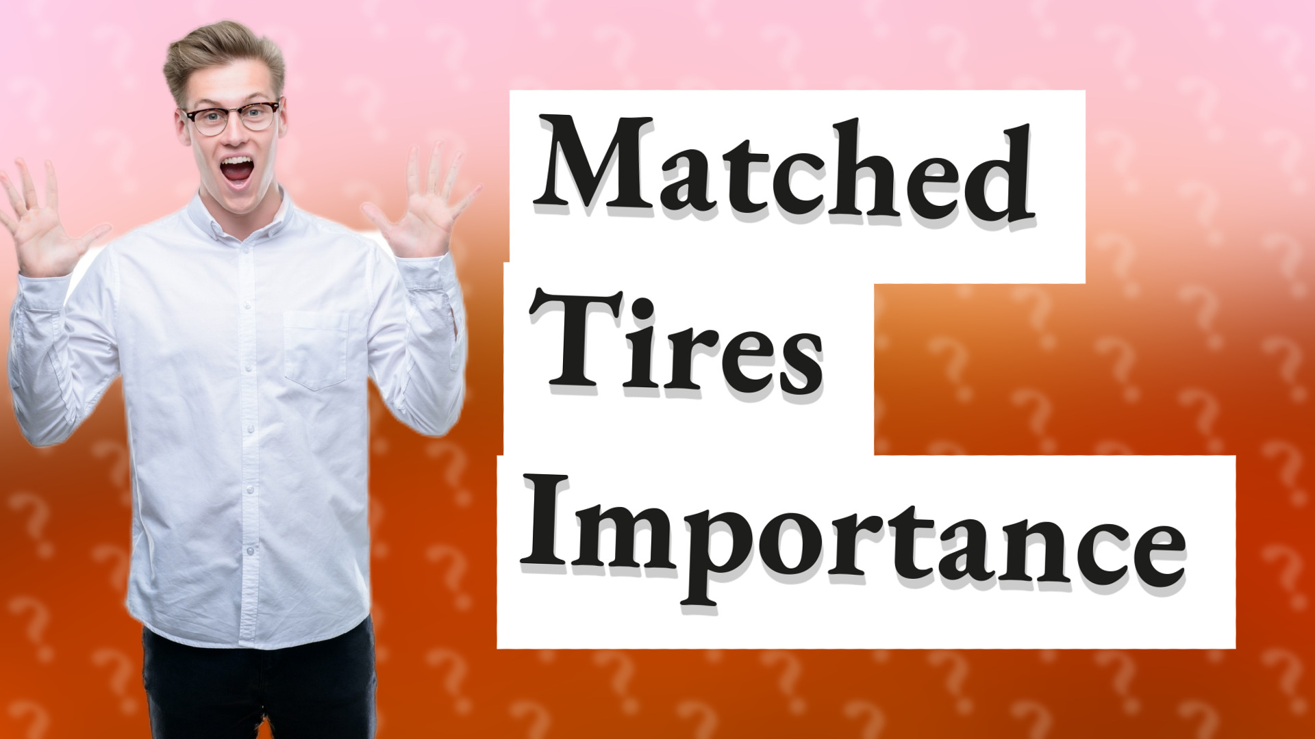 Matched Tires Importance