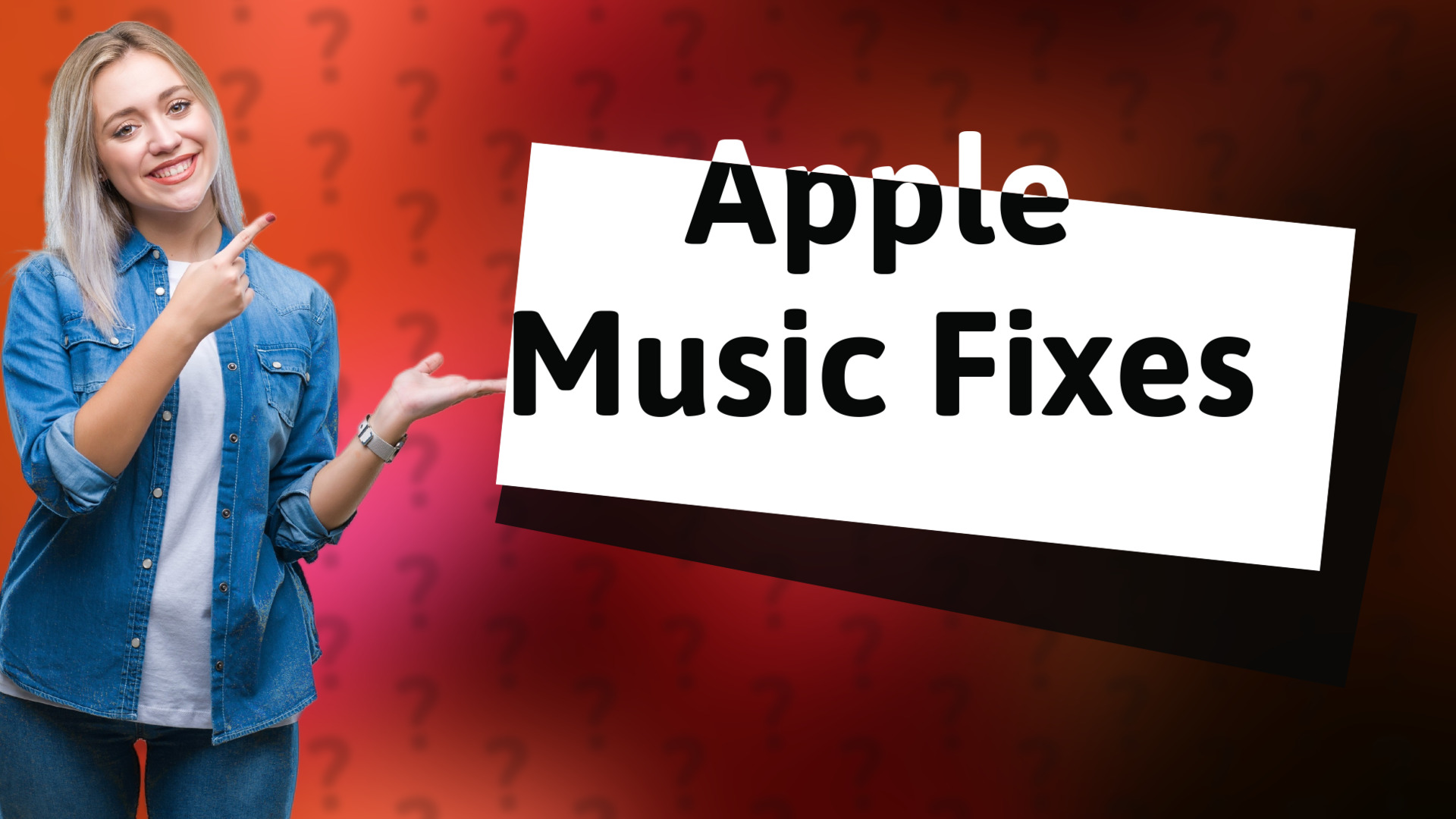 Apple Music Fixes