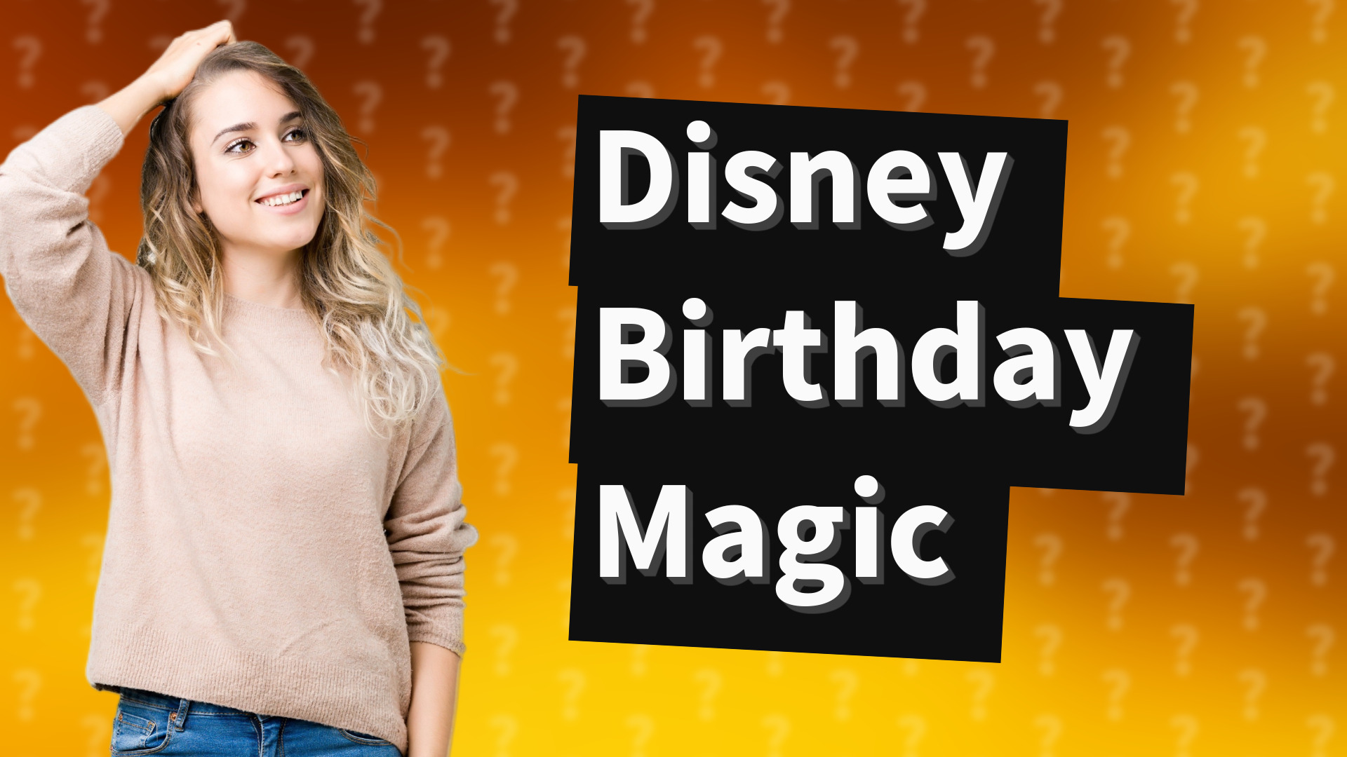 Disney Birthday Magic