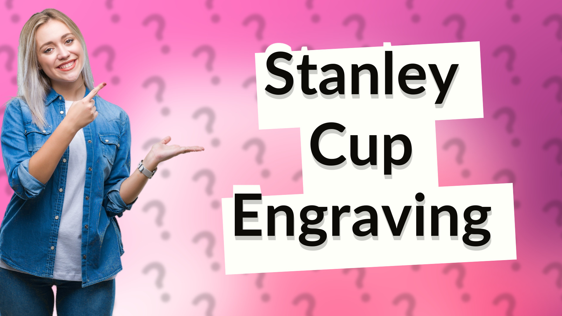 Stanley Cup Engraving