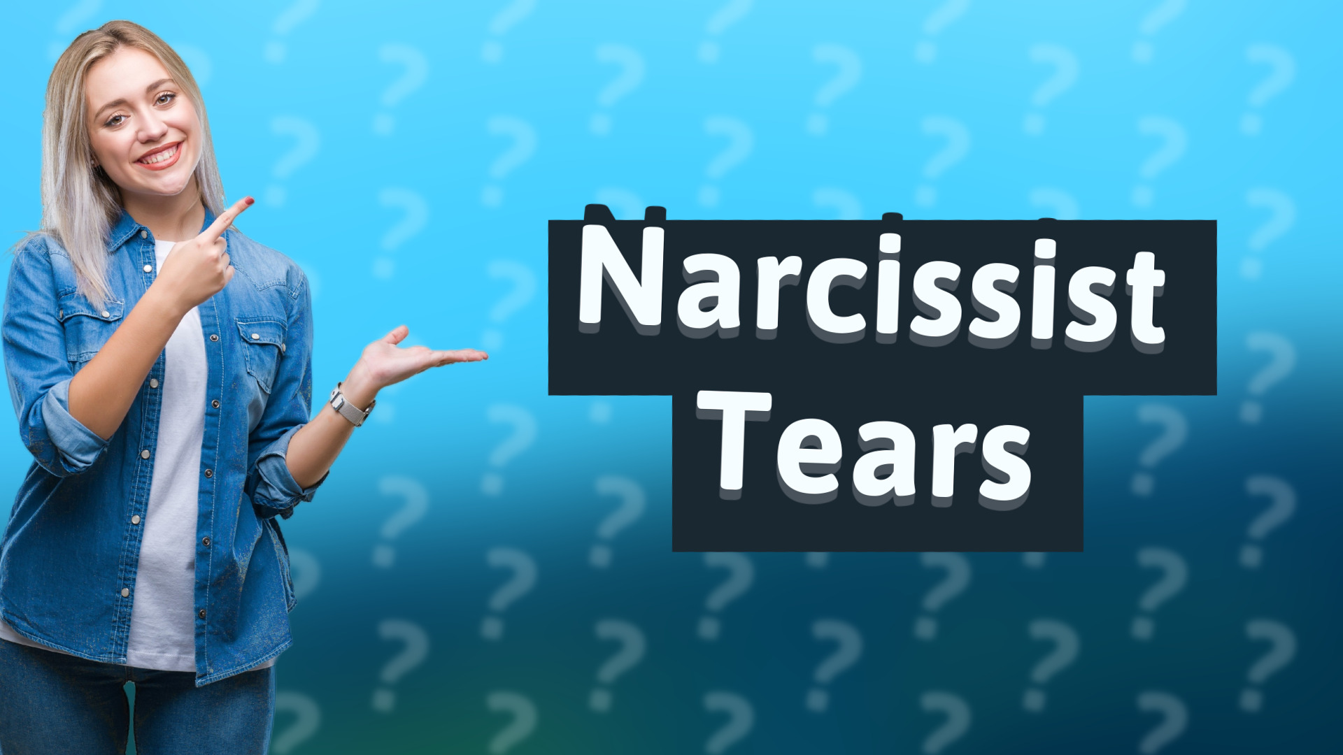 Narcissist Tears