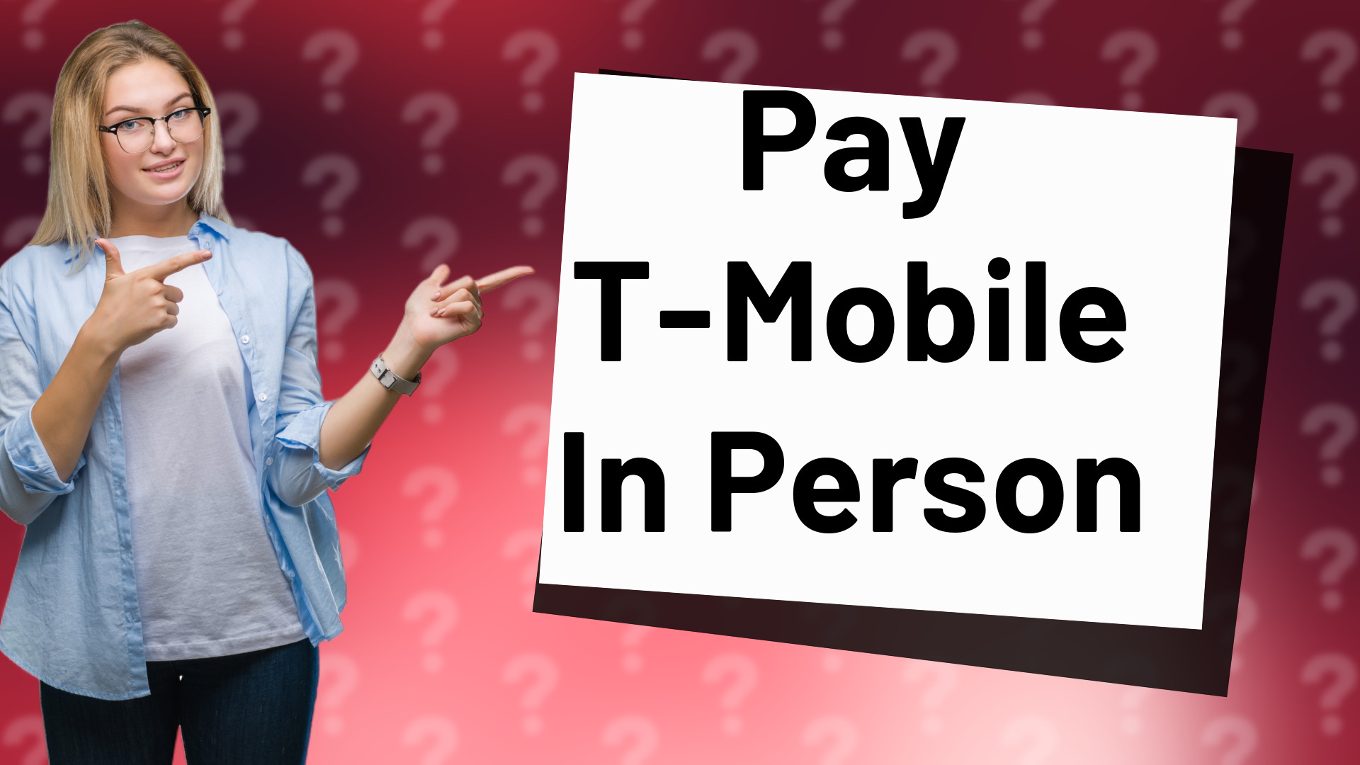Pay T-Mobile In Person