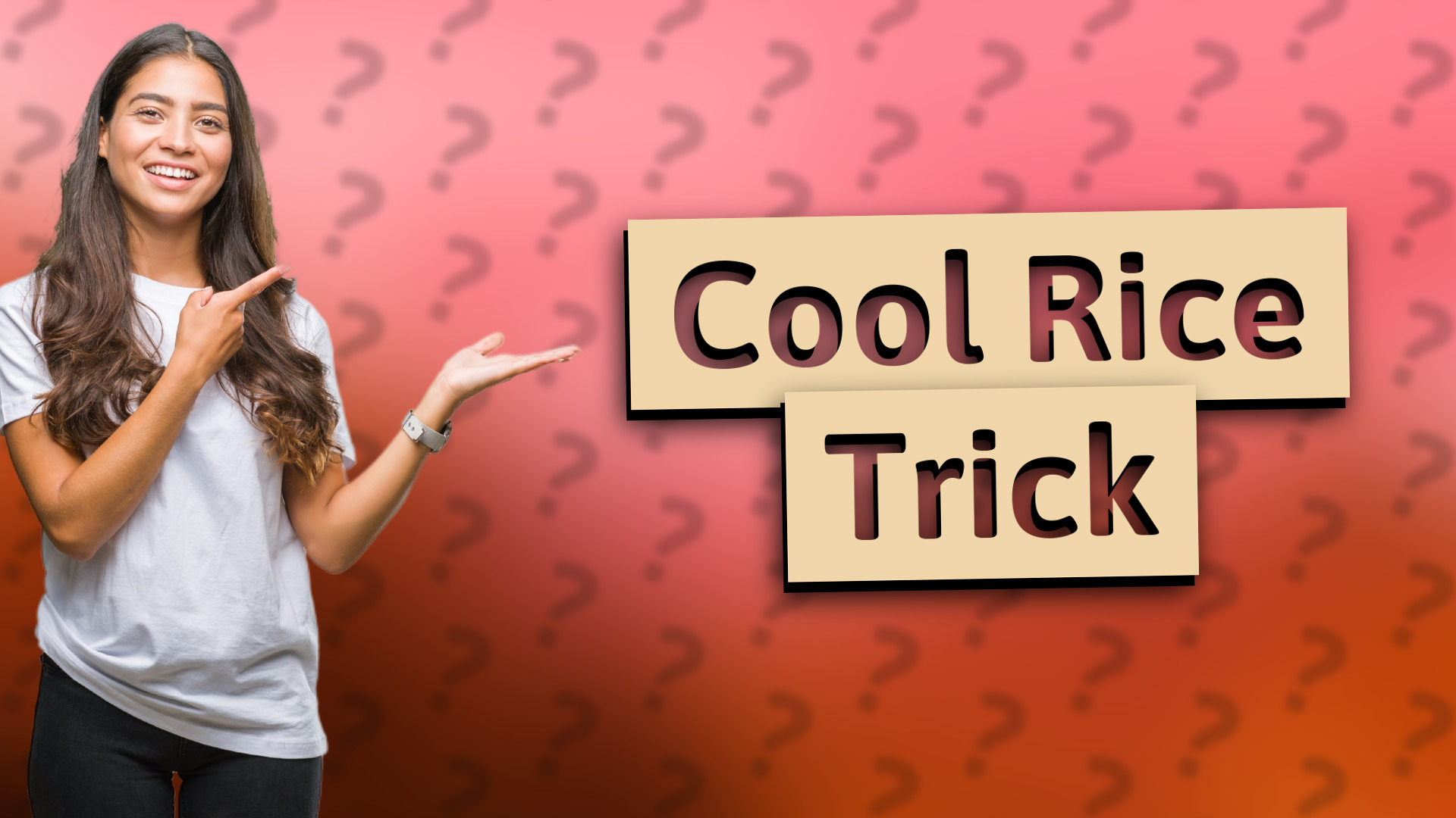 Cool Rice Trick