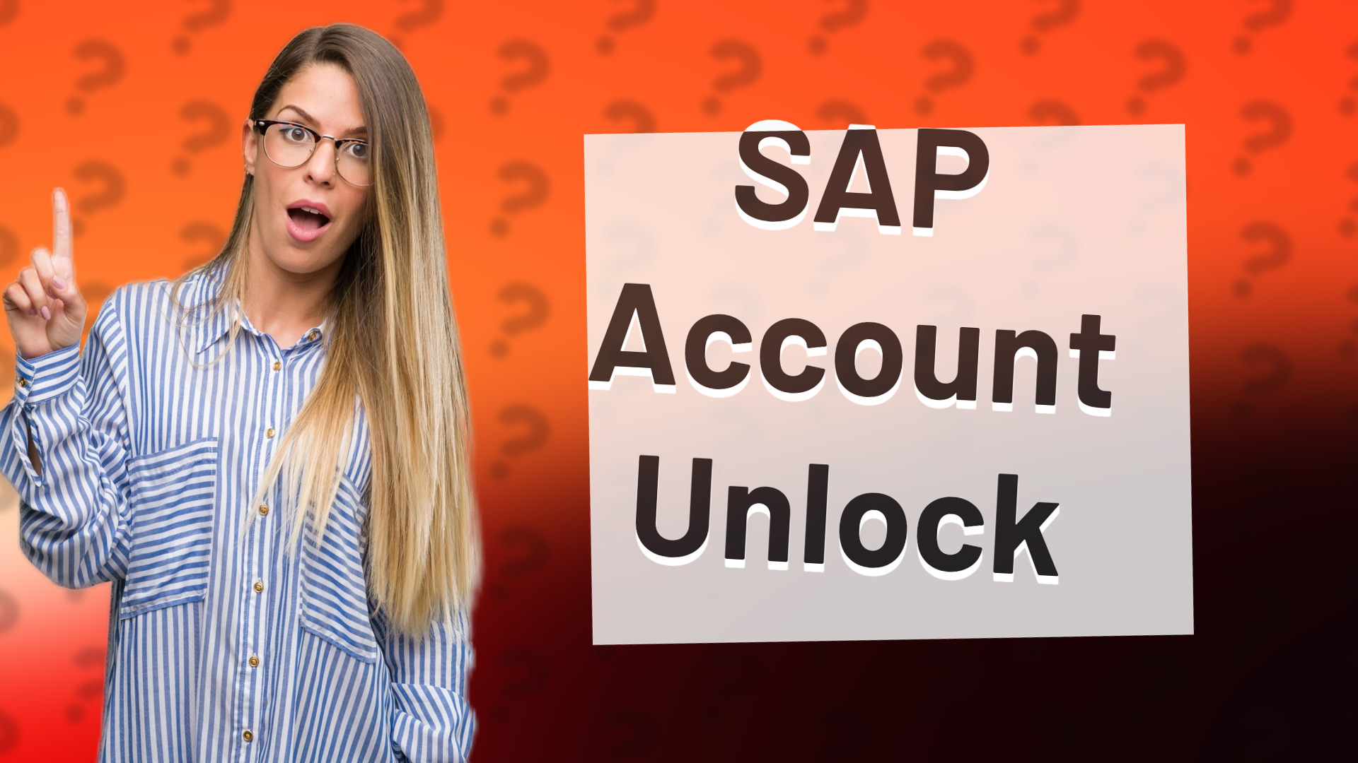 SAP Account Unlock