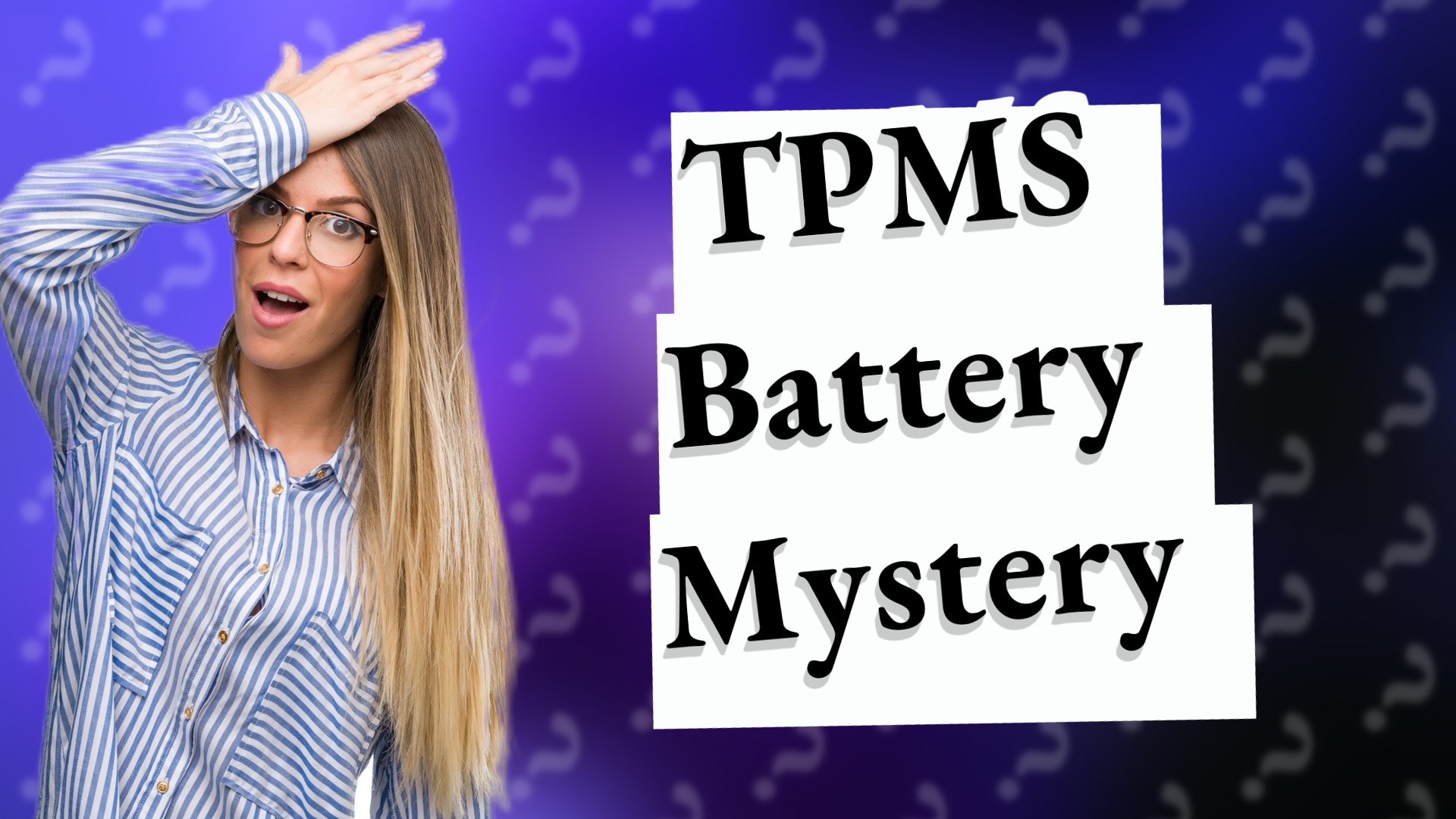 TPMS Battery Mystery
