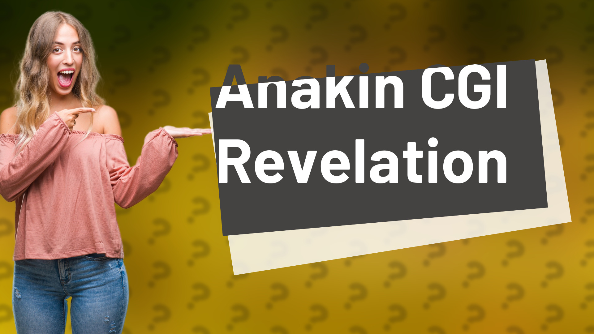Anakin CGI Revelation