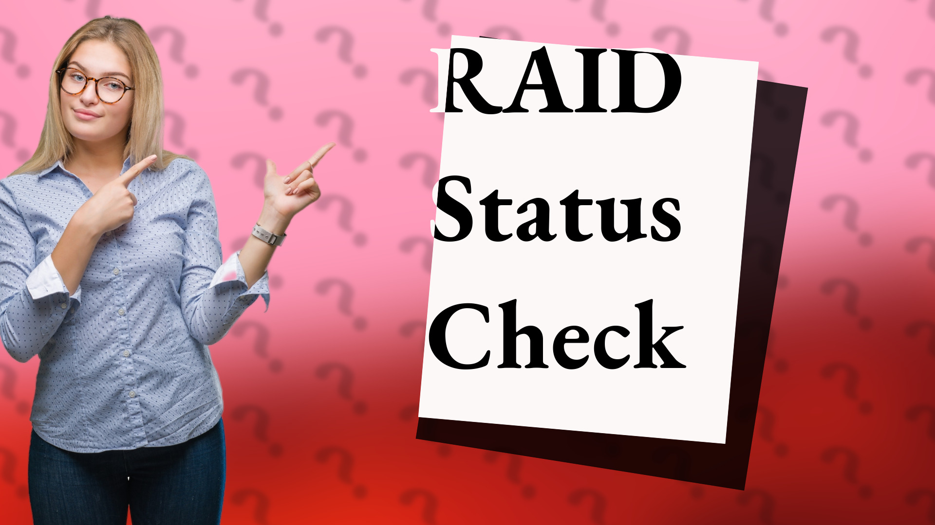 RAID Status Check