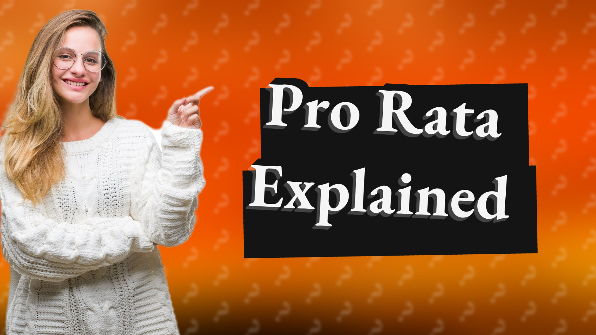 Pro Rata Explained