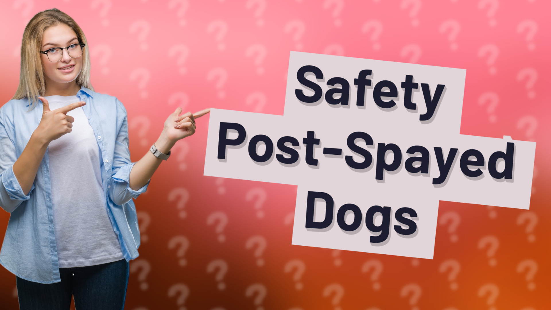 Safety Post-Spayed Dogs