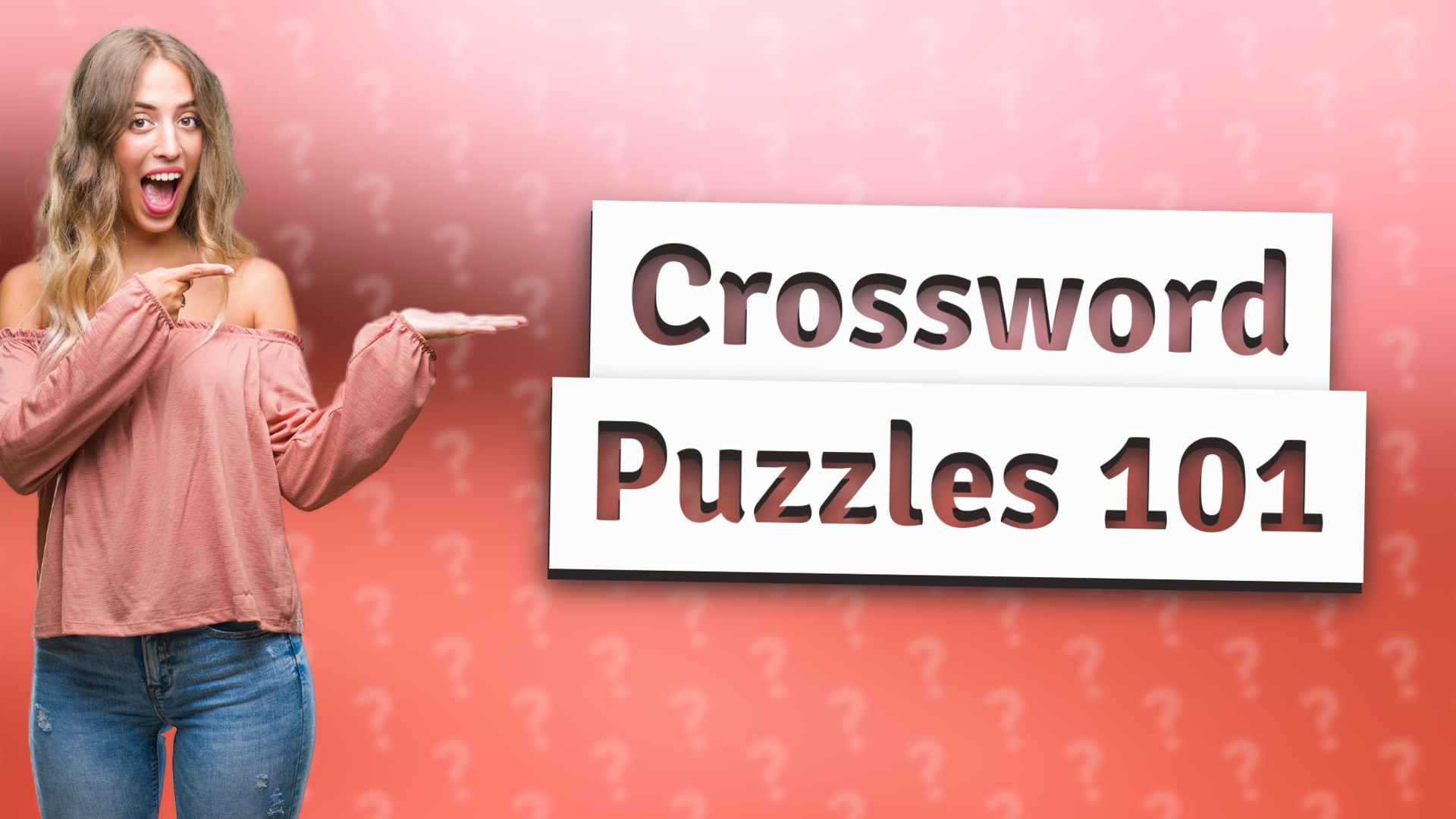Crossword Puzzles 101