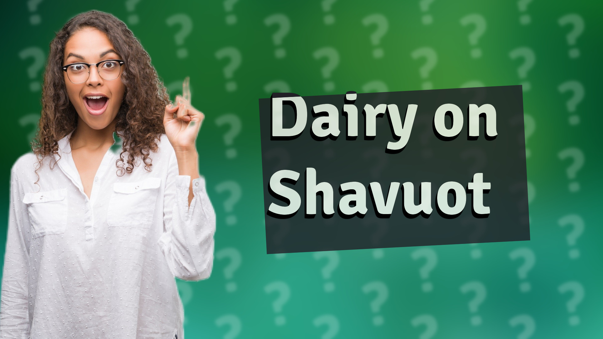 Dairy on Shavuot