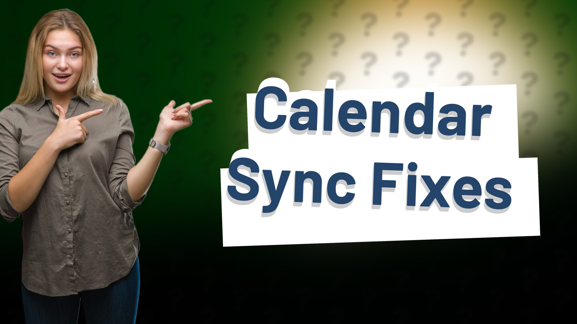 Calendar Sync Fixes
