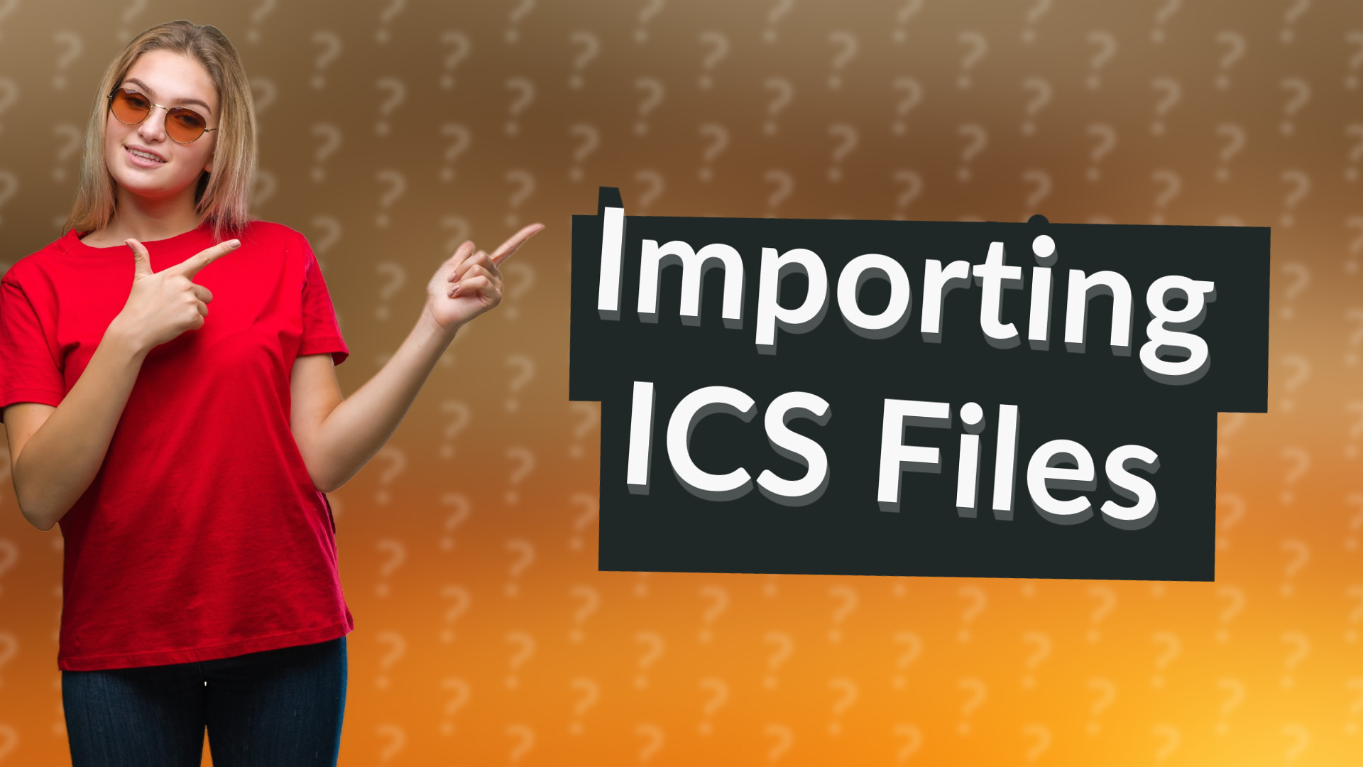 Importing ICS Files
