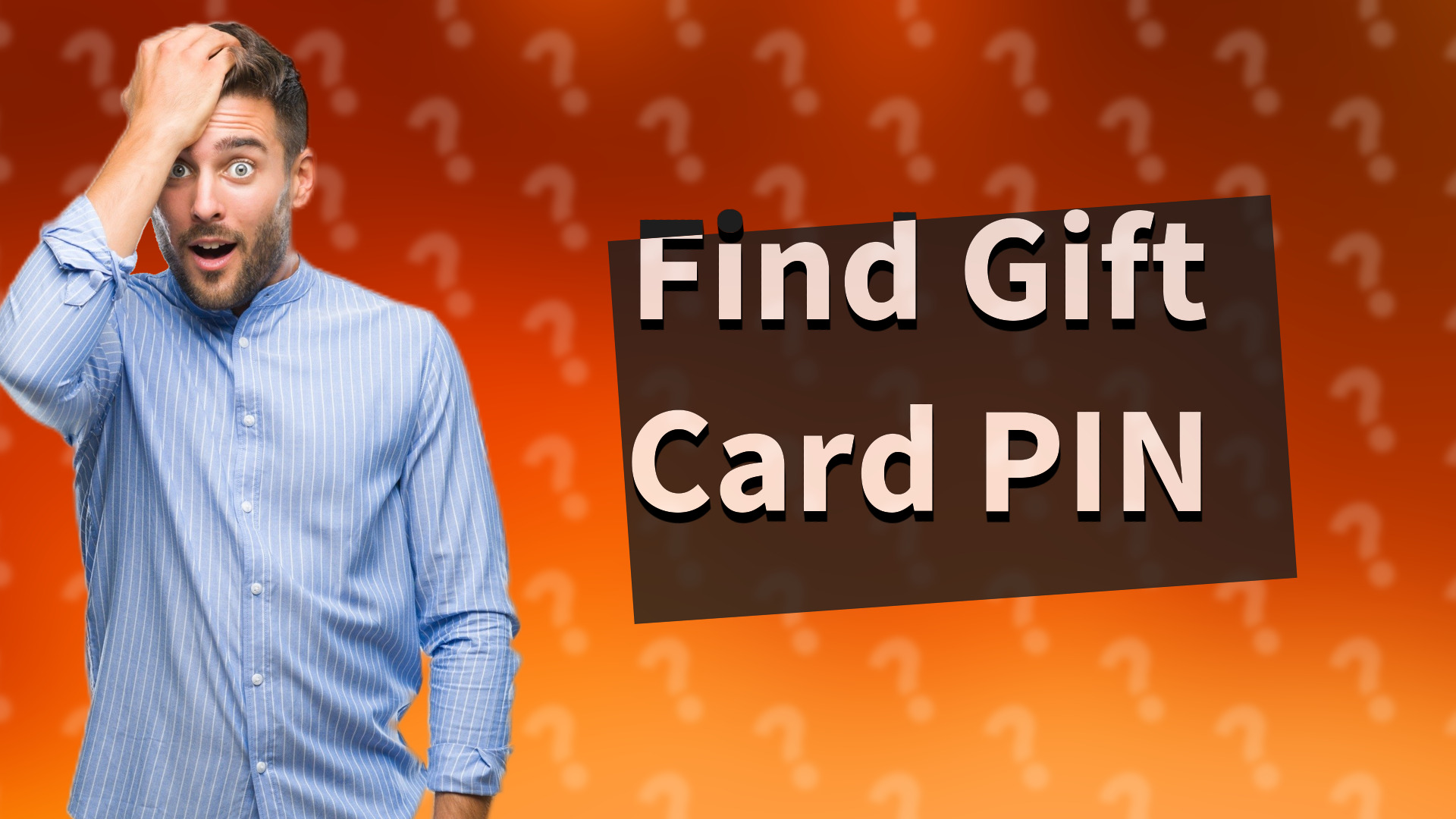 Find Gift Card PIN