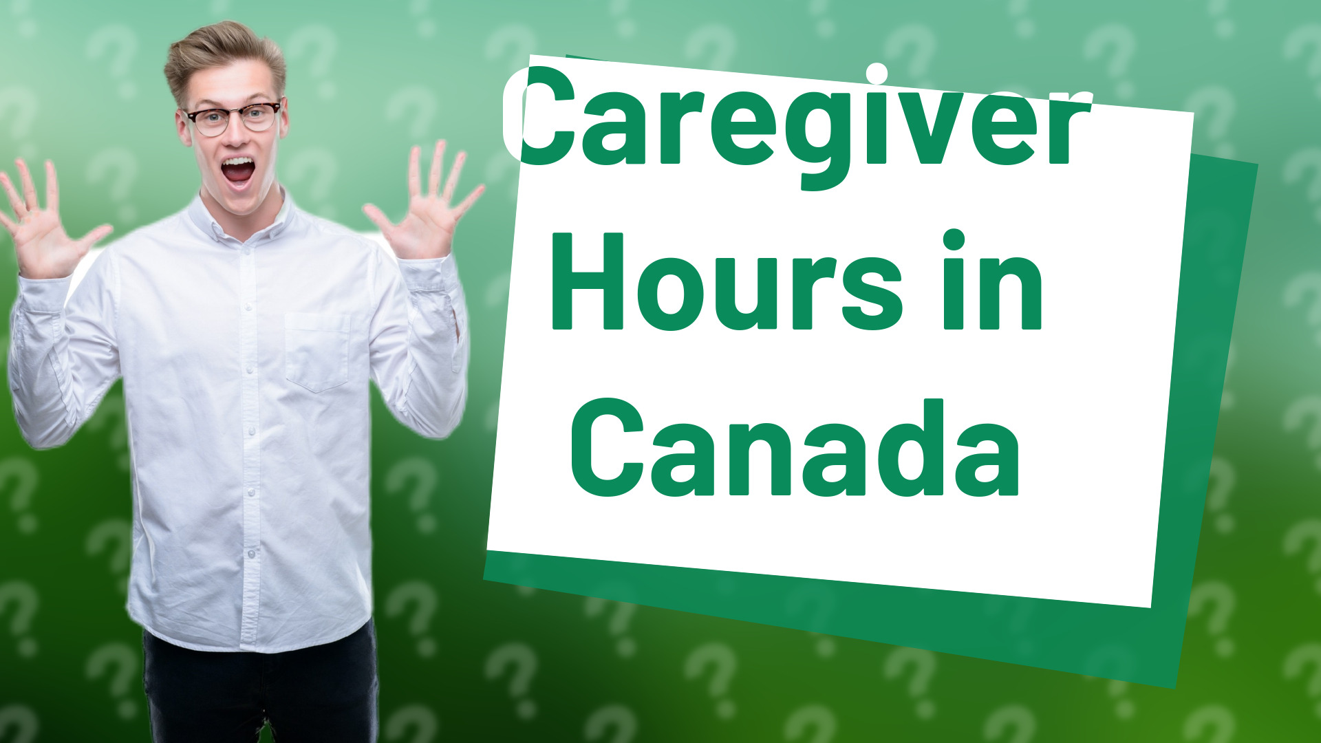 Caregiver Hours in Canada