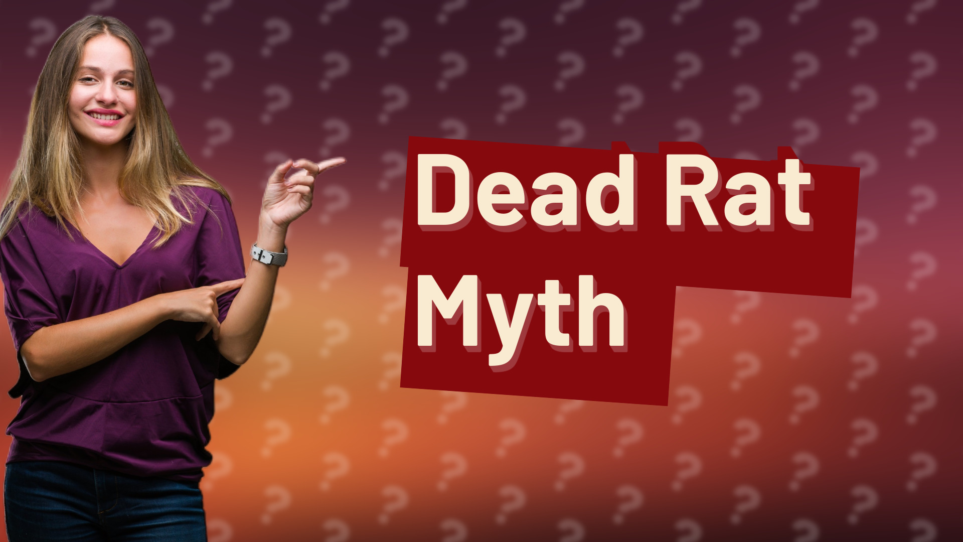 Dead Rat Myth